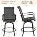 outdoor swivel counter stools