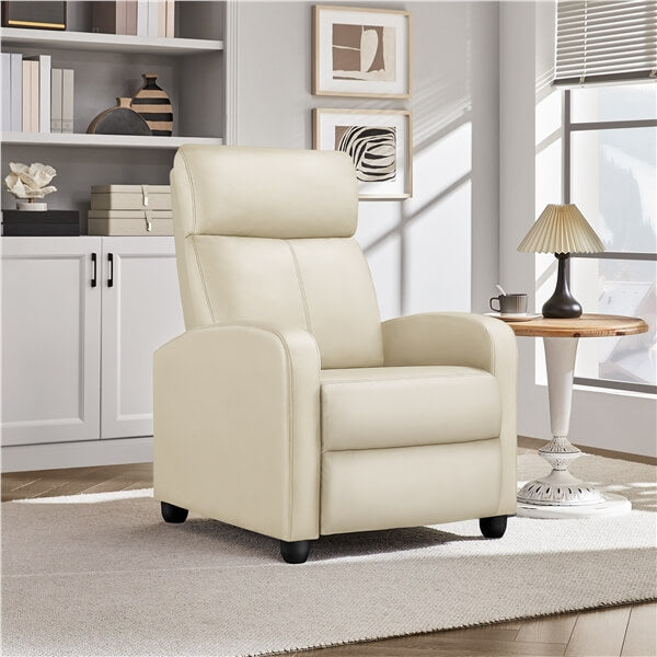 Yaheetech PU Leather Reclining Chair
