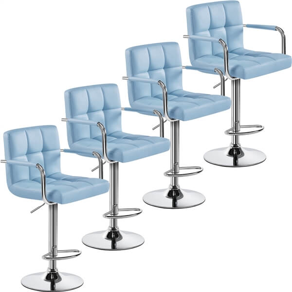 Yaheetech Bar Stools Set of 4