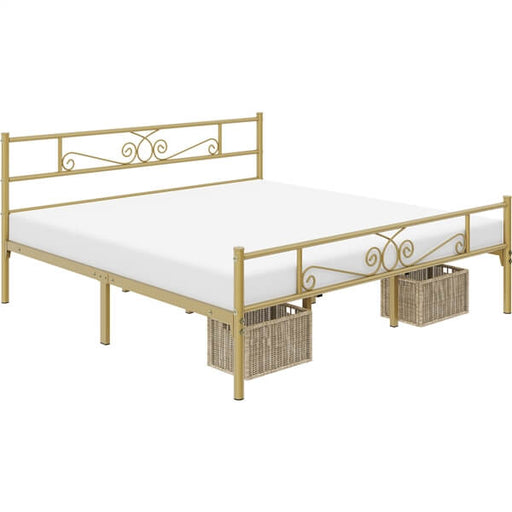 platform bed frame king