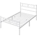 bed frame wood platform