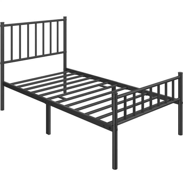 metal bed frame for twin bed