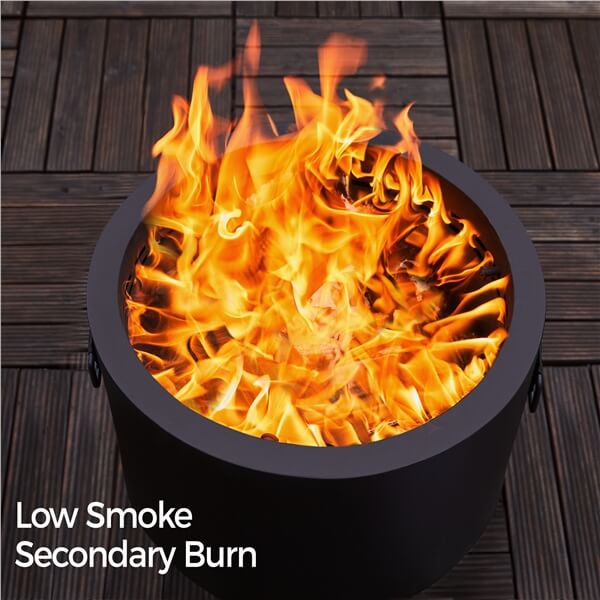 Yaheetech Smokeless Fire Pit for Outdoor Garden Patio Camping