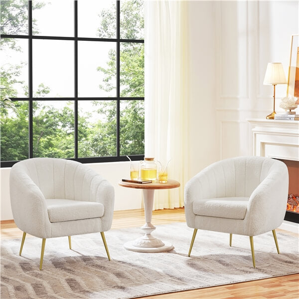 accent chair and ottoman