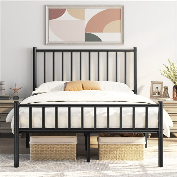 king size metal bed frame