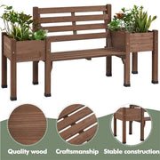 raised garden bed with legs