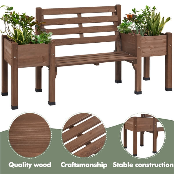 raised garden bed with legs