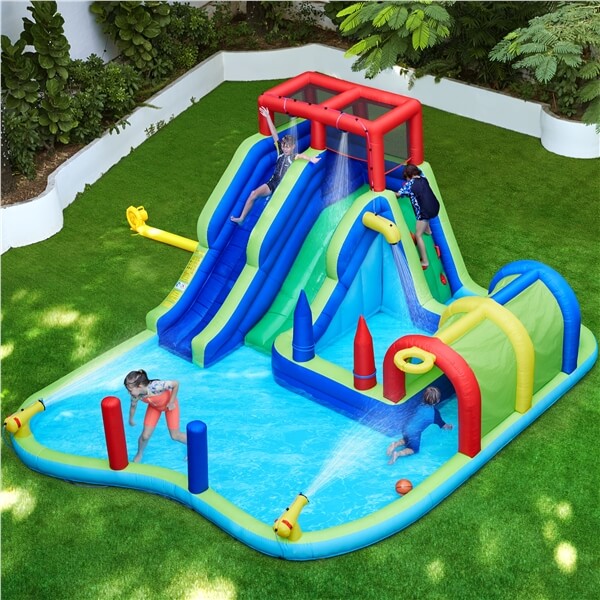 Yaheetech Kids Inflatable Water Park —