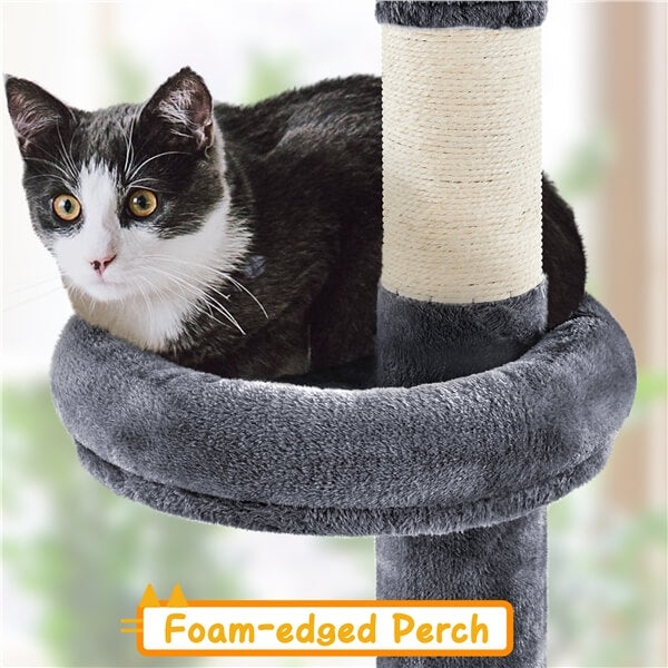 Yaheetech Floor to Ceiling Cat Tower for Large Cats