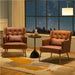 blue accent chair