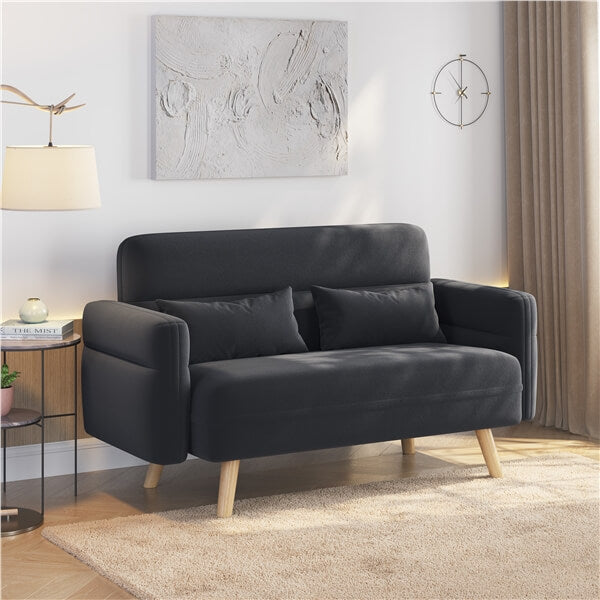 Yaheetech 46" Small Modern Fabric Sofa