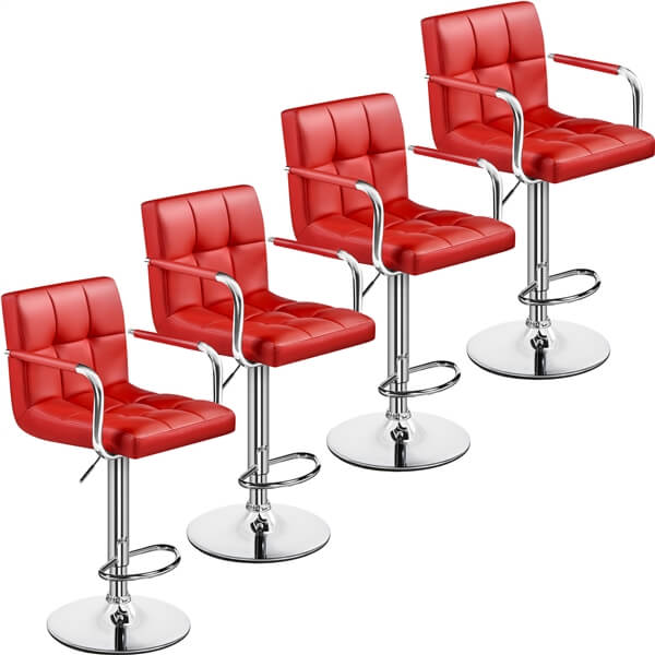 Yaheetech Bar Stools Set of 4