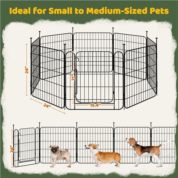 Yaheetech Dog Playpen for Puppy