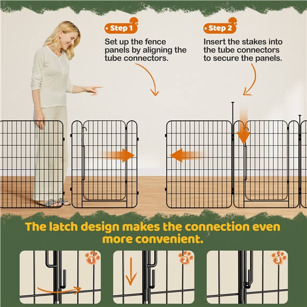 Yaheetech Dog Playpen for Puppy