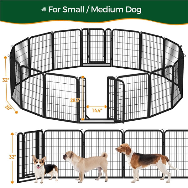 Yaheetech Dog Playpen Outdoor