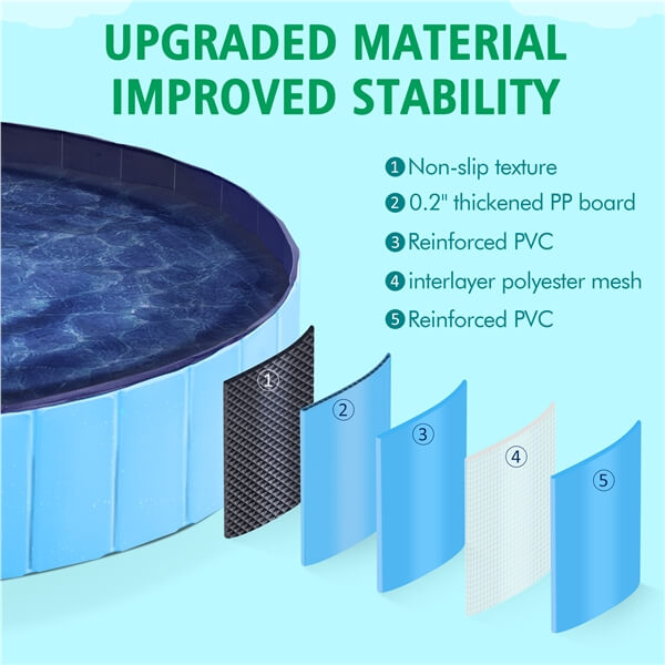 63 inch dog pool