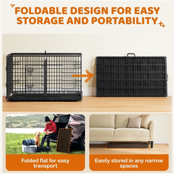 Yaheetech Double Door Dog Crate — yaheetech.shop