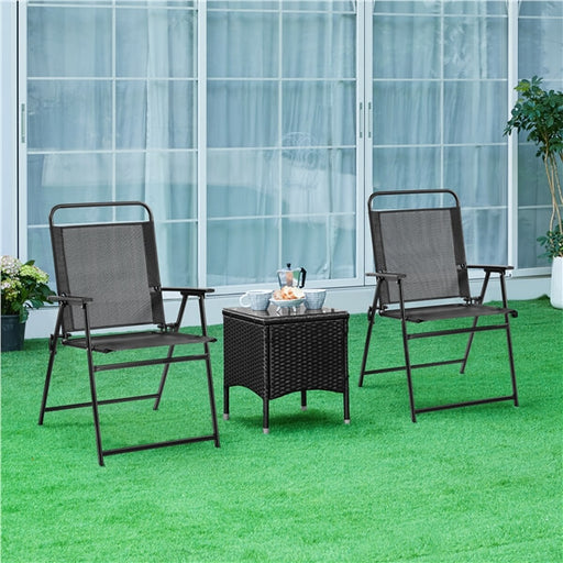folding outdoor table chairs