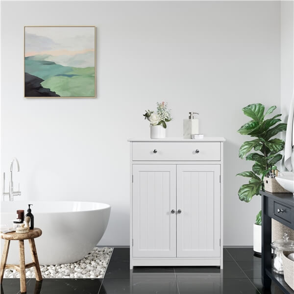 Yaheetech Free Standing Bathroom Cabinet