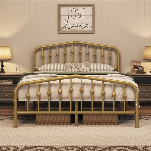 Yaheetech Metal Bed Frame Metal Platform Bed