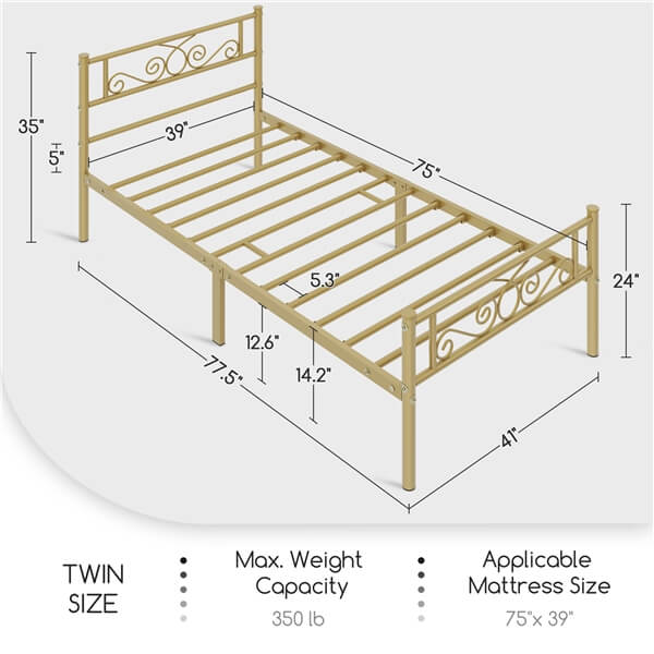 wood bed frame full