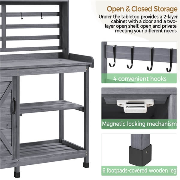 potting table for garden