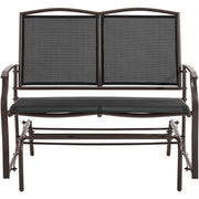 glider bench patio