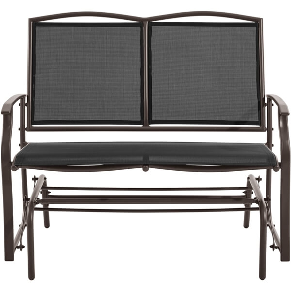 glider bench patio