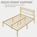 queen metal frame platform bed