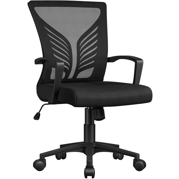 Yaheetech Mesh Office Chair Swivel Rolling