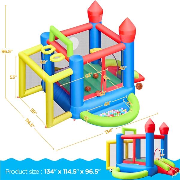 bounce house water slide for sale