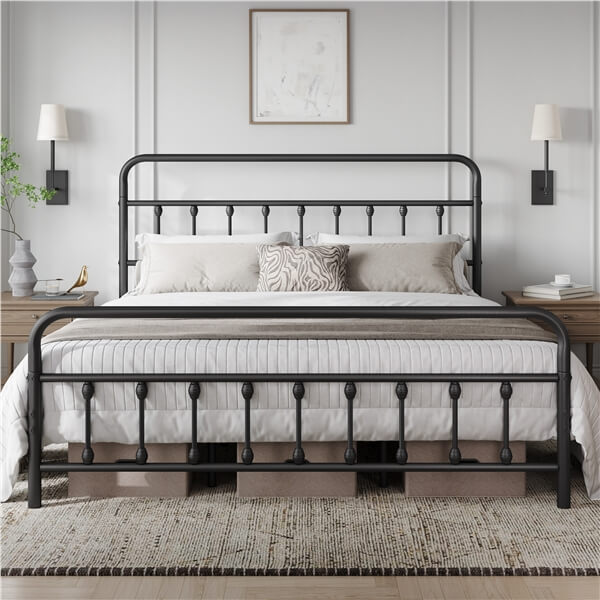 Yaheetech Iron Bed Frame