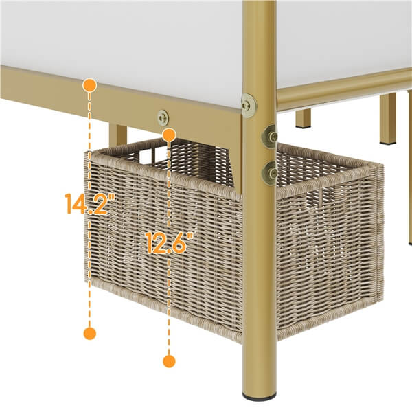 low profile king bed frame