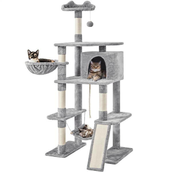 large cat tower