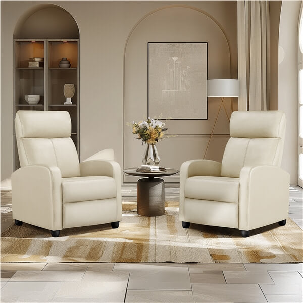 Yaheetech PU Leather Reclining Chair