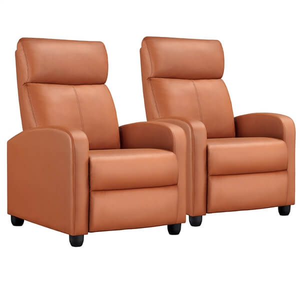 Yaheetech PU Leather Reclining Chair