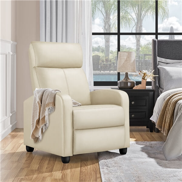 Yaheetech PU Leather Reclining Chair