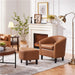 oversized accent chair and ottoman