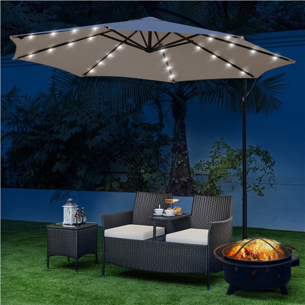 Yaheetech Patio Loveseat