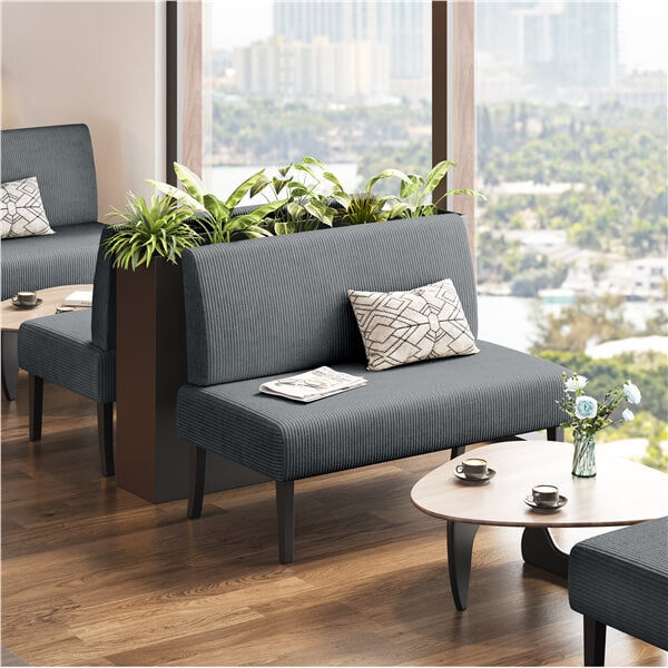 Yaheetech Small Comfy Sofa Mini Loveseat Sofa