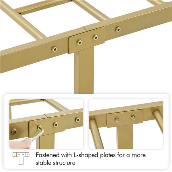 Yaheetech Twin Metal Bed Frame