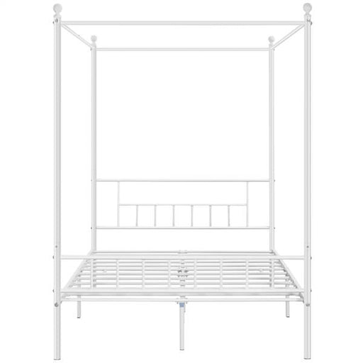 canopy frame twin bed