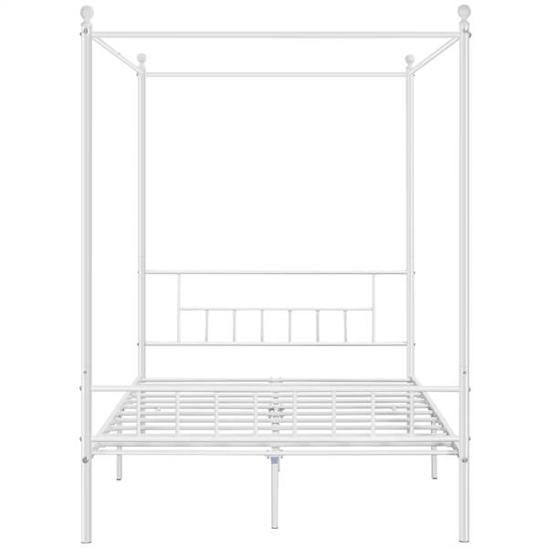 canopy frame twin bed