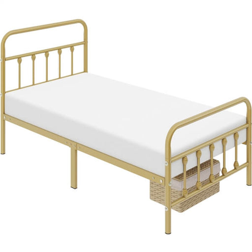 queen bed frame metal platform