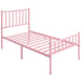 metal bed frame for queen size bed