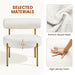 small boucle accent chair