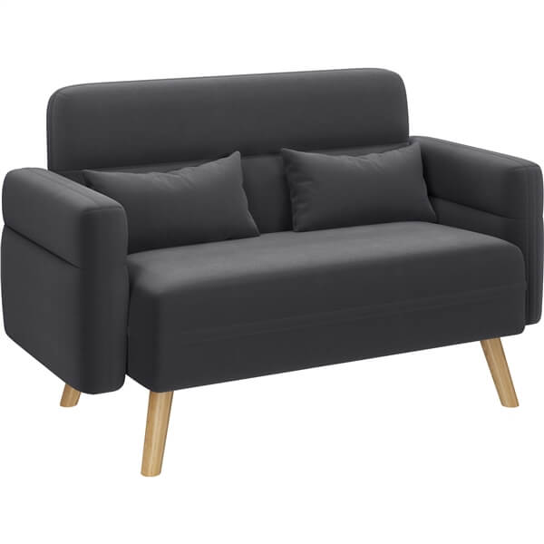 Yaheetech 46" Small Modern Fabric Sofa