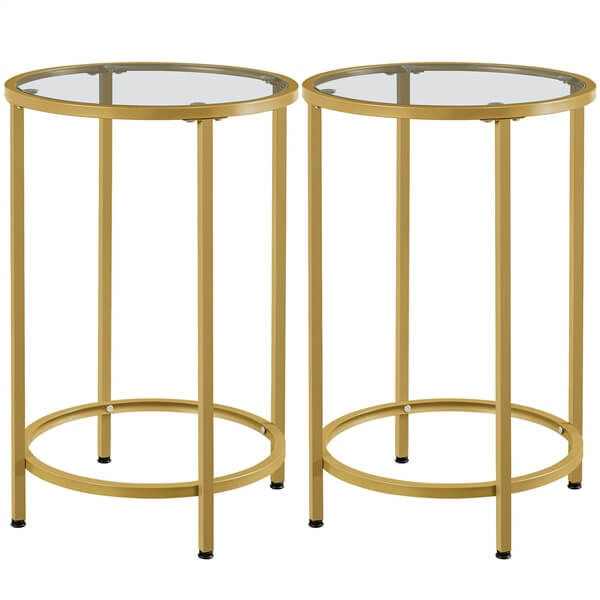 Yaheetech Side Table Set of 2