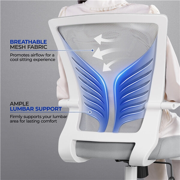 Yaheetech Mesh Office Chair Swivel Rolling