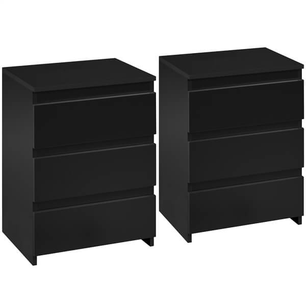 Yaheetech Wood Nightstands Set of 2